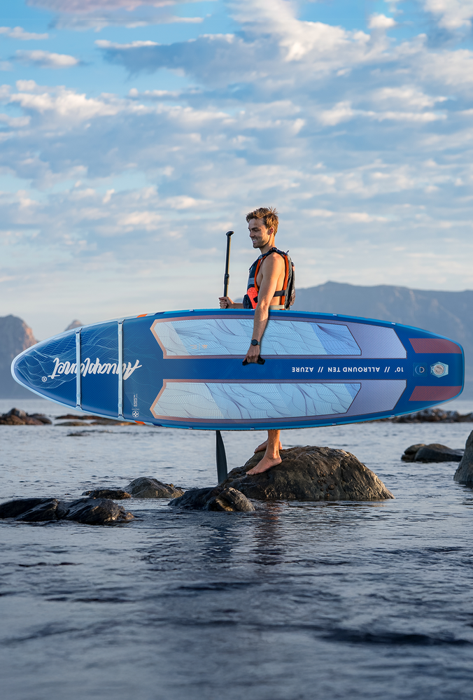 Aquaplanet ALLROUND TEN 10' Aufblasbares Paddleboard-Komplettset - Azure