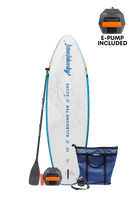 Aquaplanet ALLROUND TEN 10' Aufblasbares Paddleboard-Komplettset - Azure