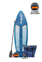 Aquaplanet ALLROUND TEN 10' Aufblasbares Paddleboard-Komplettset - Azure