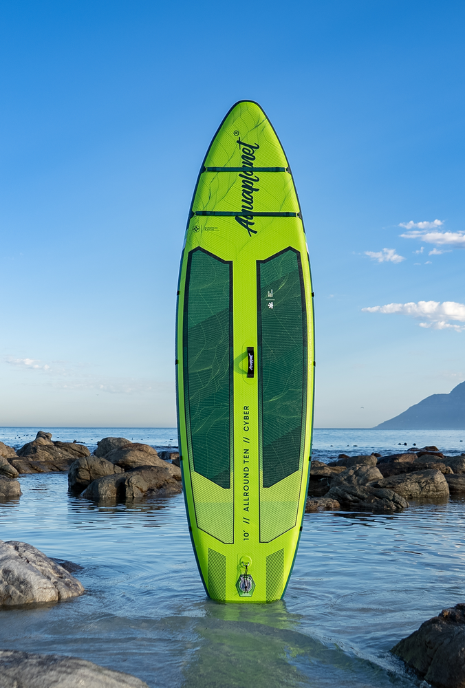 Aquaplanet ALLROUND TEN 10' Aufblasbares Paddleboard-Komplettset - Cyber
