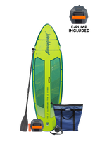 Aquaplanet ALLROUND TEN 10' Aufblasbares Paddleboard-Komplettset - Cyber