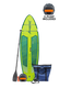 Aquaplanet ALLROUND TEN 10' Aufblasbares Paddleboard-Komplettset - Cyber