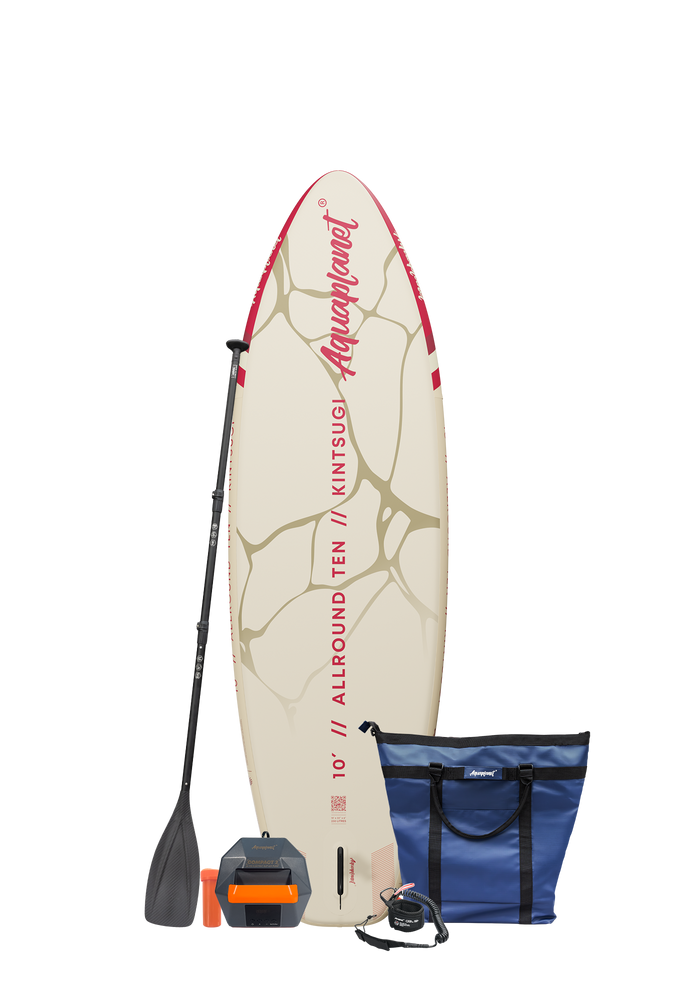 Aquaplanet ALLROUND TEN 10' Aufblasbares Paddleboard-Komplettset - Kintsugi