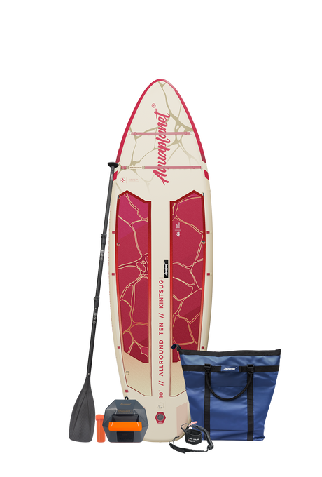 Aquaplanet ALLROUND TEN 10' Aufblasbares Paddleboard-Komplettset - Kintsugi
