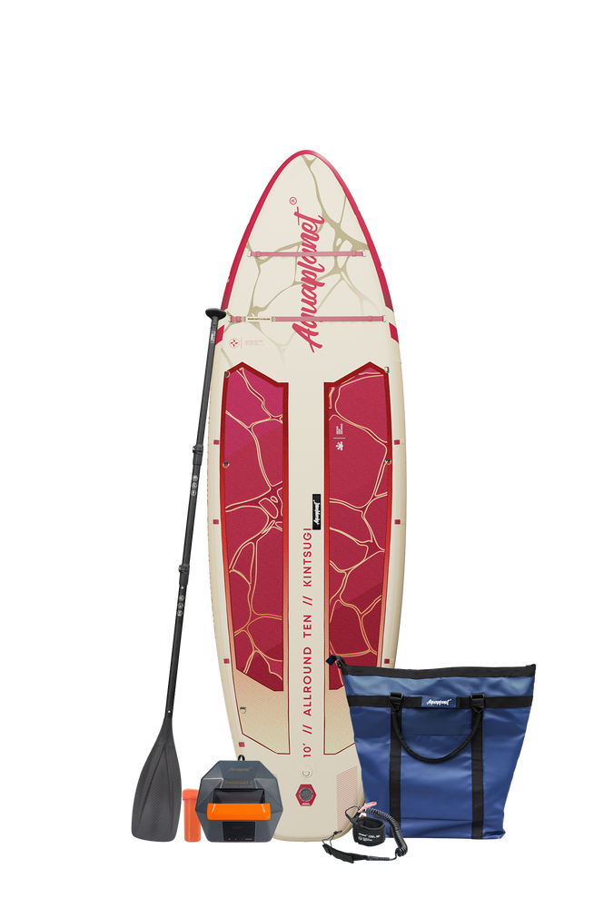 Aquaplanet ALLROUND TEN 10' Aufblasbares Paddleboard-Komplettset - Kintsugi
