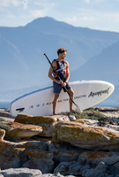Aquaplanet ALLROUND TEN 10' Aufblasbares Paddleboard-Komplettset - Spectre