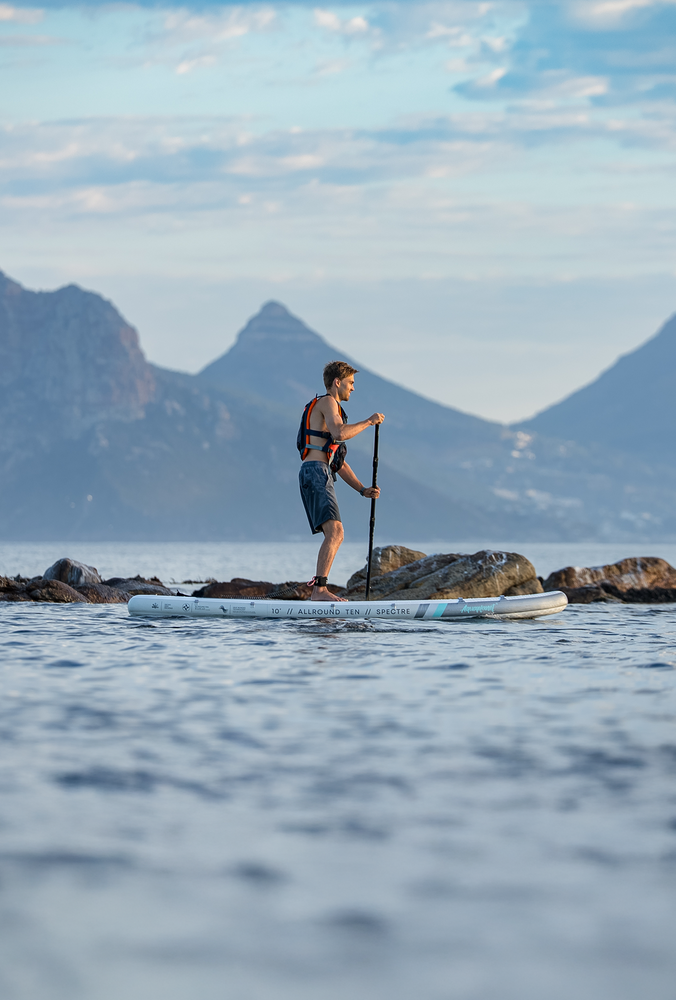 Aquaplanet ALLROUND TEN 10' Aufblasbares Paddleboard-Komplettset - Spectre