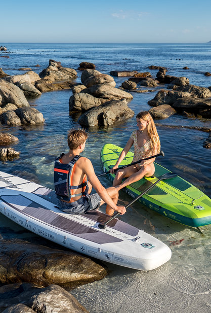 Aquaplanet ALLROUND TEN 10' Aufblasbares Paddleboard-Komplettset - Spectre