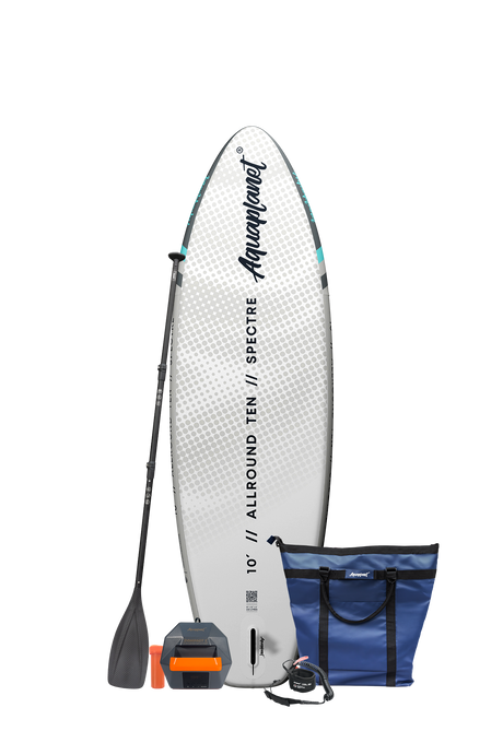 Aquaplanet ALLROUND TEN 10' Aufblasbares Paddleboard-Komplettset - Spectre