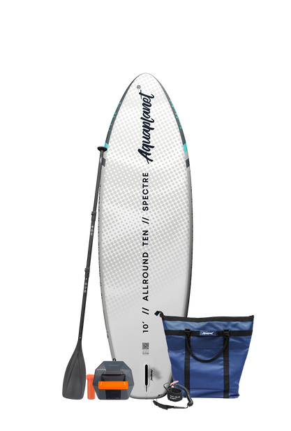 Aquaplanet ALLROUND TEN 10' Aufblasbares Paddleboard-Komplettset - Spectre
