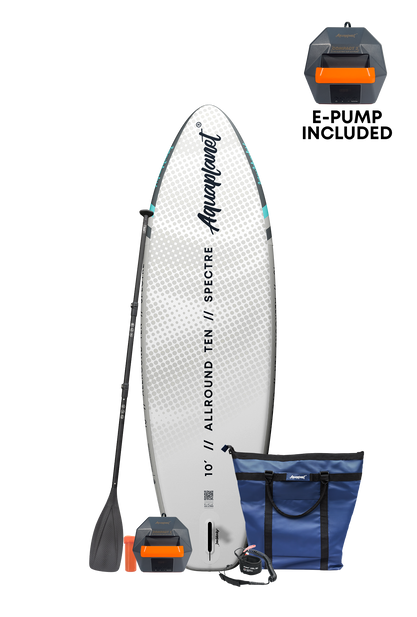Aquaplanet ALLROUND TEN 10' Aufblasbares Paddleboard-Komplettset - Spectre