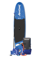 Aquaplanet MAX 10'6″ aufblasbares Paddle-Board-Paket – Blau