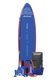 Aquaplanet PACE 10'6″ aufblasbares Paddle-Board-Paket – Rot/Blau