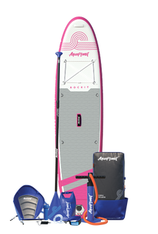 Aquaplanet ROCKIT 10'2" aufblasbares Paddle-Board-Paket - Pink
