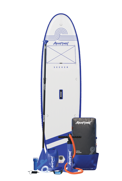 Aquaplanet SEEKER 10'8" aufblasbares Paddle-Board-Paket
