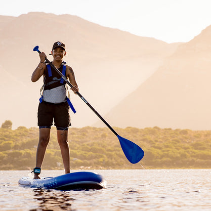 Aquaplanet ALLROUND TEN 10' aufblasbares Paddle-Board-Paket – Blau