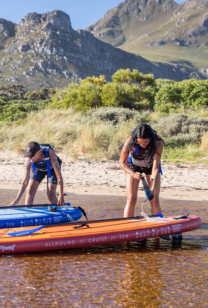 Aquaplanet ALLROUND TEN 10' aufblasbares Paddle-Board-Paket – Orange