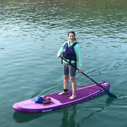 Aquaplanet ALLROUND TEN 10' aufblasbares Paddle-Board-Paket – Lila