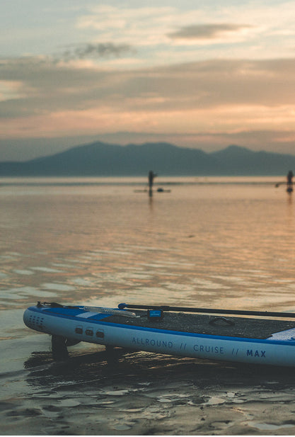 Aquaplanet MAX 10'6″ aufblasbares Paddle-Board-Paket – Blau