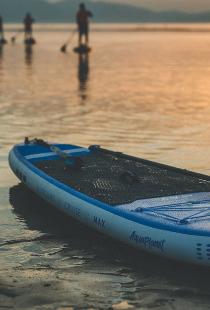Aquaplanet MAX 10'6″ aufblasbares Paddle-Board-Paket – Blau