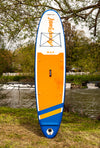Aquaplanet MAX 10'6″ aufblasbares Paddle-Board-Paket – Orange