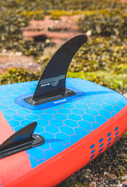 Aquaplanet PACE 10'6″ aufblasbares Paddle-Board-Paket – Rot/Blau