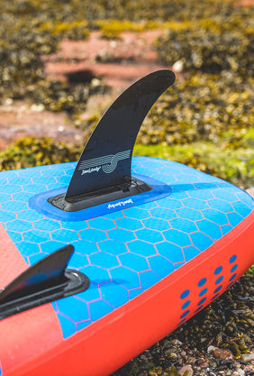 Aquaplanet PACE 10'6″ aufblasbares Paddle-Board-Paket – Rot/Blau