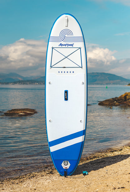 Aquaplanet SEEKER 10'8" aufblasbares Paddle-Board-Paket