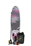 Hurley Advantage Dark Smoke 10'6" aufblasbares Paddle-Board-Paket