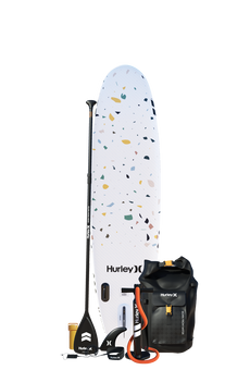 Hurley Advantage Terrazzo 10' aufblasbares Paddle-Board-Paket