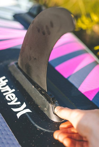 Hurley Advantage Dark Smoke 10'6" aufblasbares Paddle-Board-Paket