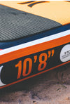 Hurley ApexTour Midnight Tropics 10'8" aufblasbares Paddleboard-Paket